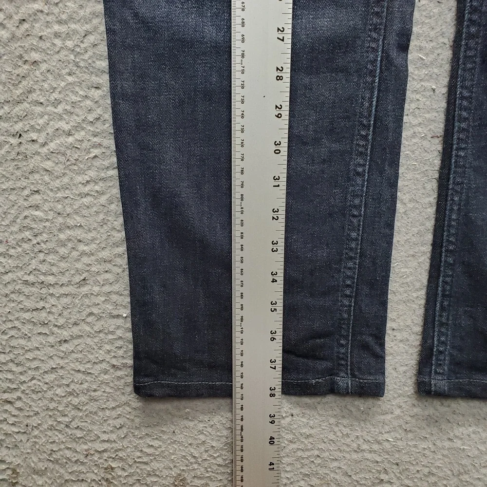 Buffalo David Bitton Jackson-X Jeans Mens 32X30 Blue Denim Stretch Straight Leg